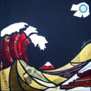 Grande vague d'après Hokusaï